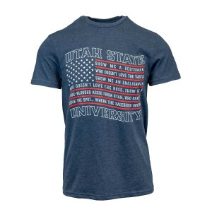 Utah State University 2023 Patriotic T-Shirt